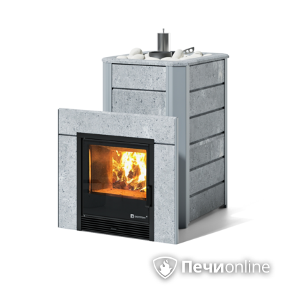 Дровяная печь-каменка ИзиСтим Ялта 25 (Талькохлорит), AISI 430 в Архангельске